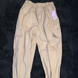 Brand New Khaki Cargo Pants